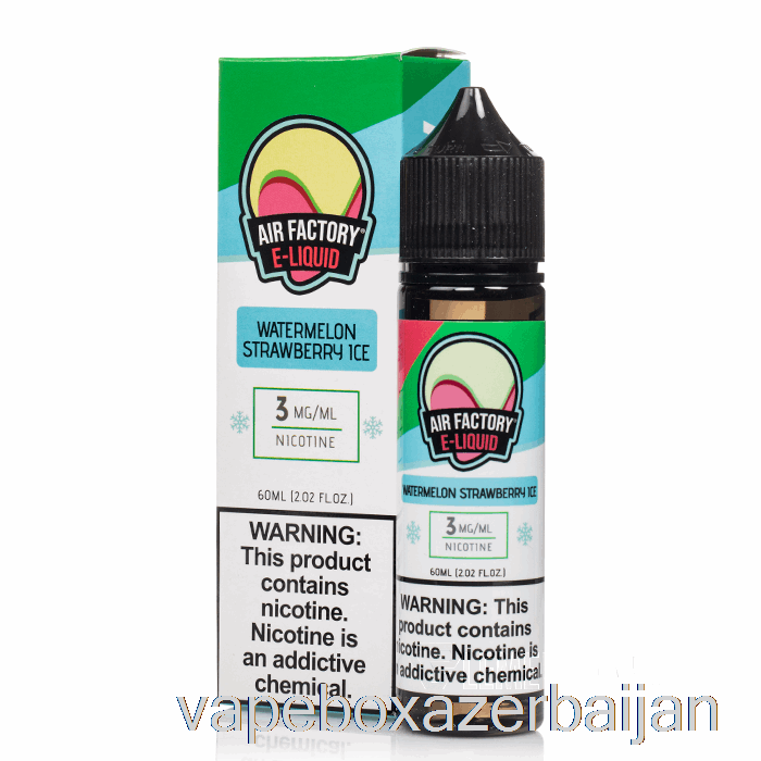 Vape Box Azerbaijan Watermelon Strawberry Ice - Air Factory - 60mL 0mg